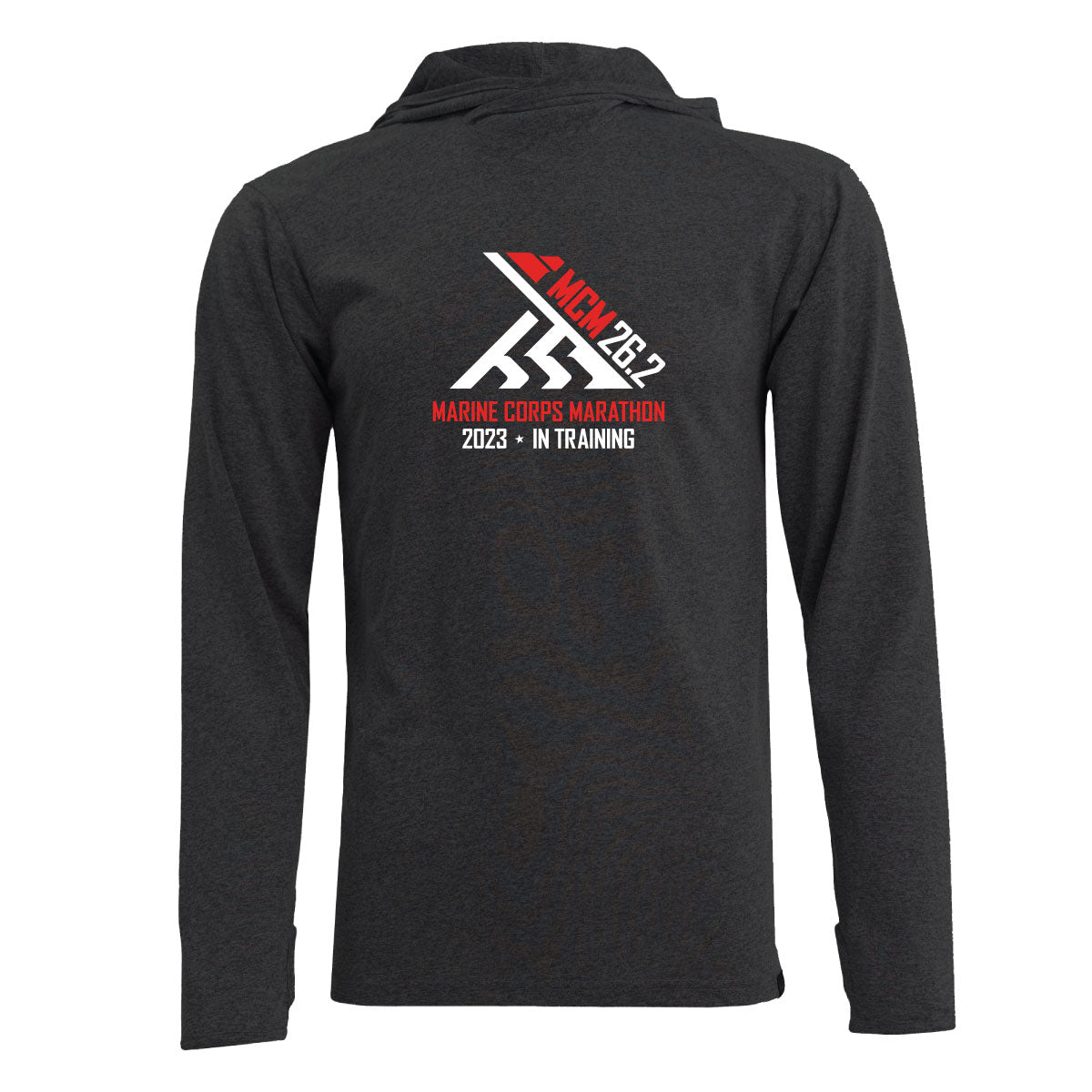 Marine Corps Marathon Logo Sun Hoodie
