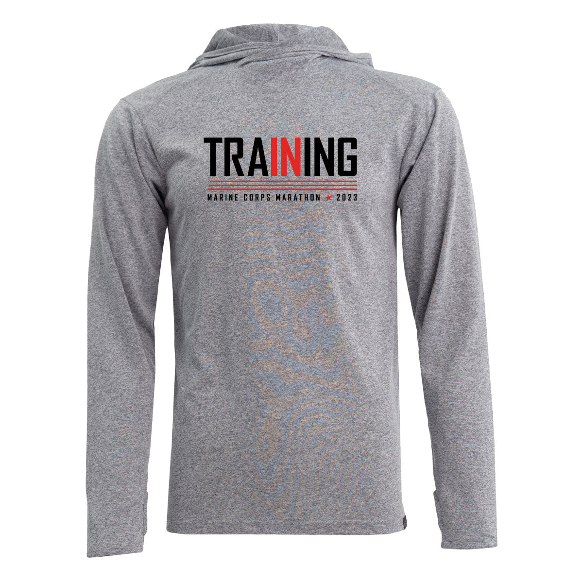 Marine Corps Marathon In Training Sun Hoodie