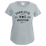 Novant Health Charlotte Marathon NC Flag Women's Eco T-Shirt