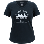 Novant Health Charlotte Marathon Rule The Throne Women's Eco T-Shirt