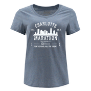 Novant Health Charlotte Marathon Rule The Throne Women's Eco T-Shirt
