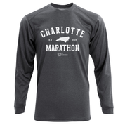 Novant Health Charlotte Marathon Varsity Sport Long Sleeve T-Shirt