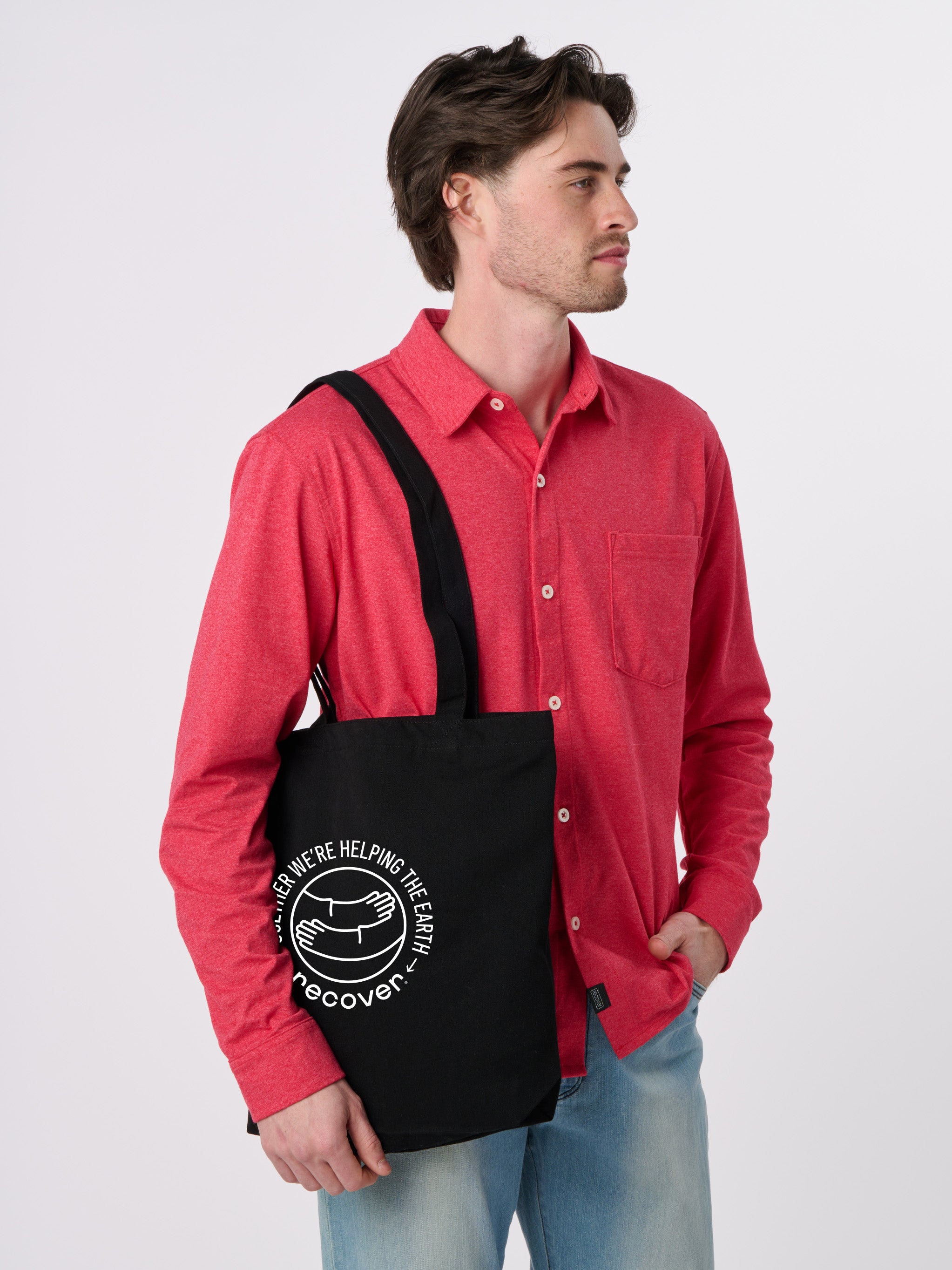 RC9501 - Brand Badge Tote Bag