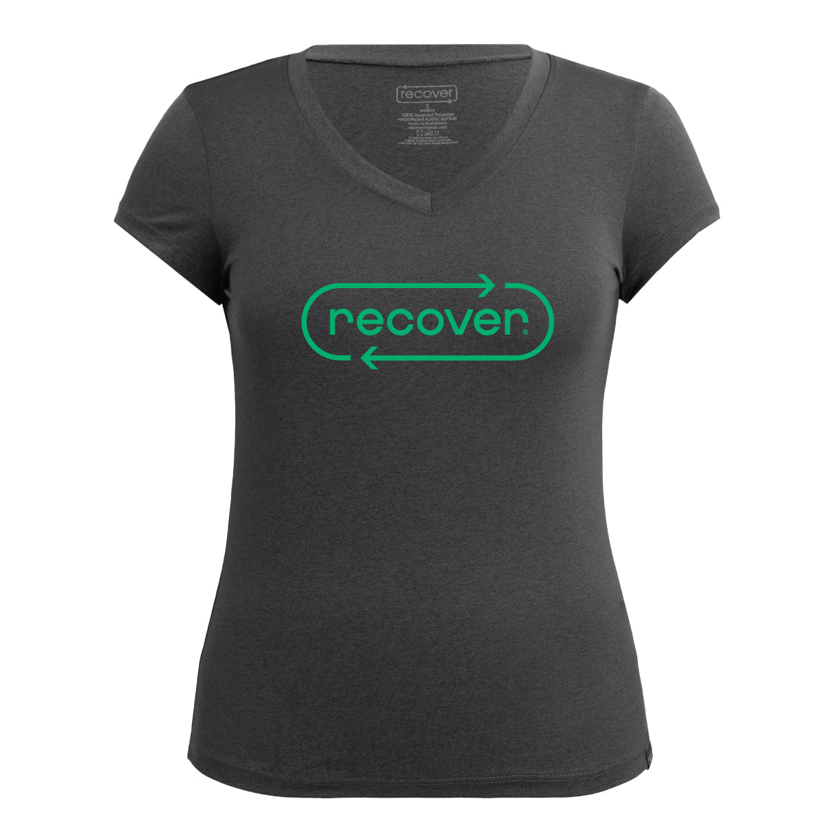 RD2200V - Women's Logo Sport V-Neck T-Shirt