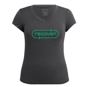 RD2200V - Women's Logo Sport V-Neck T-Shirt