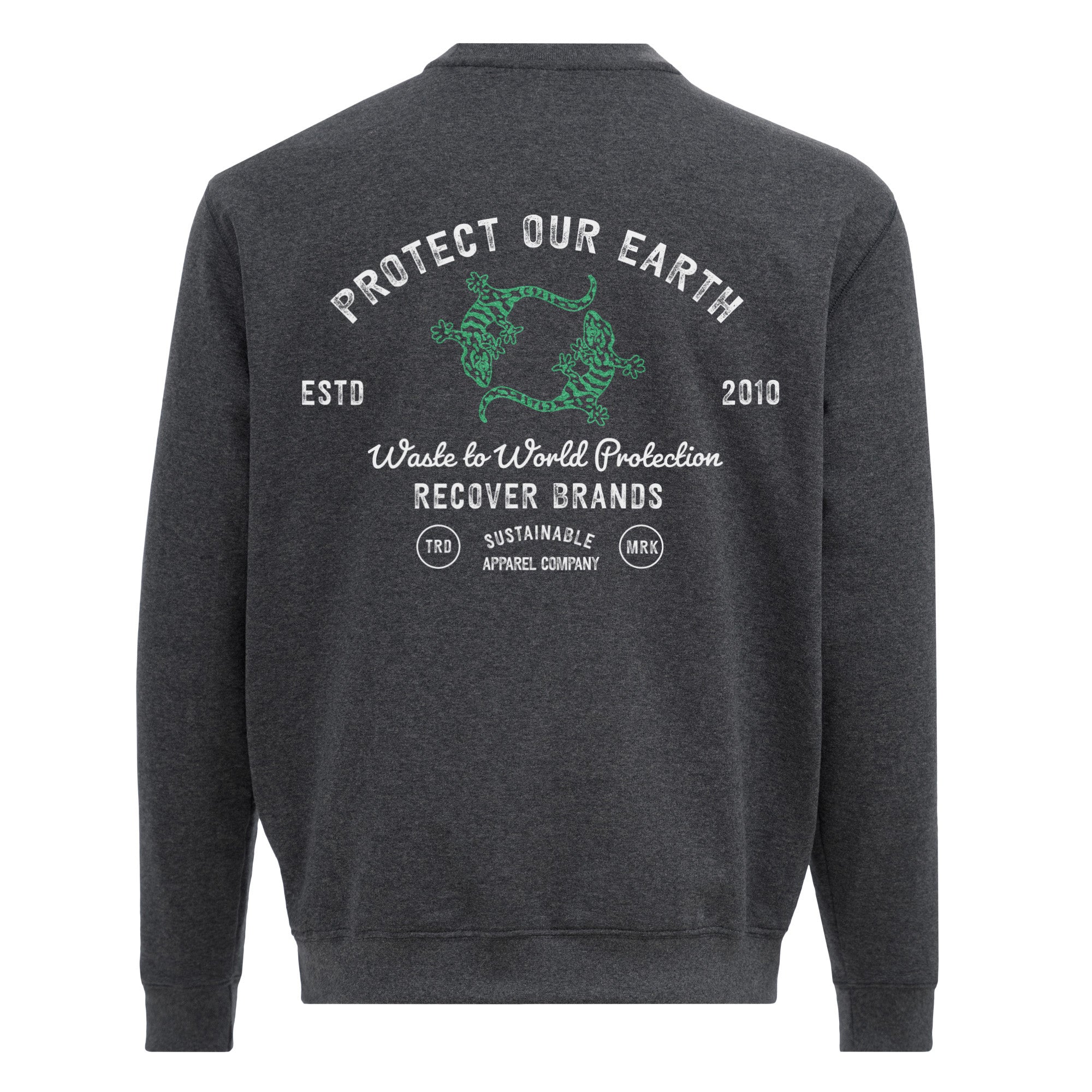 RC1095 - Protect Our Earth Fleece Crewneck Sweatshirt