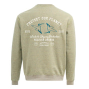 RC1095 - Protect Our Planet Fleece Crewneck Sweatshirt