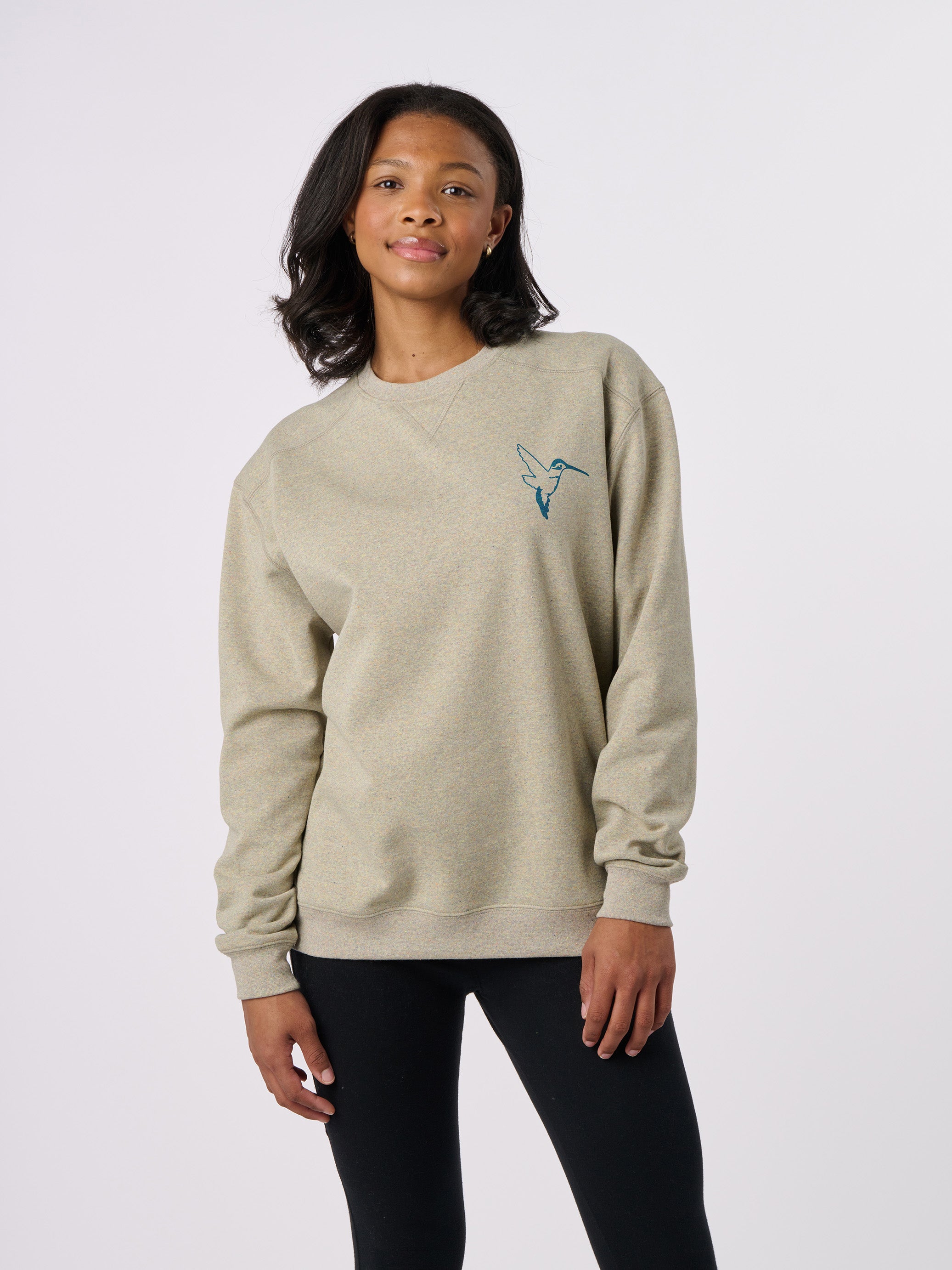 RC1095 - Protect Our Planet Fleece Crewneck Sweatshirt