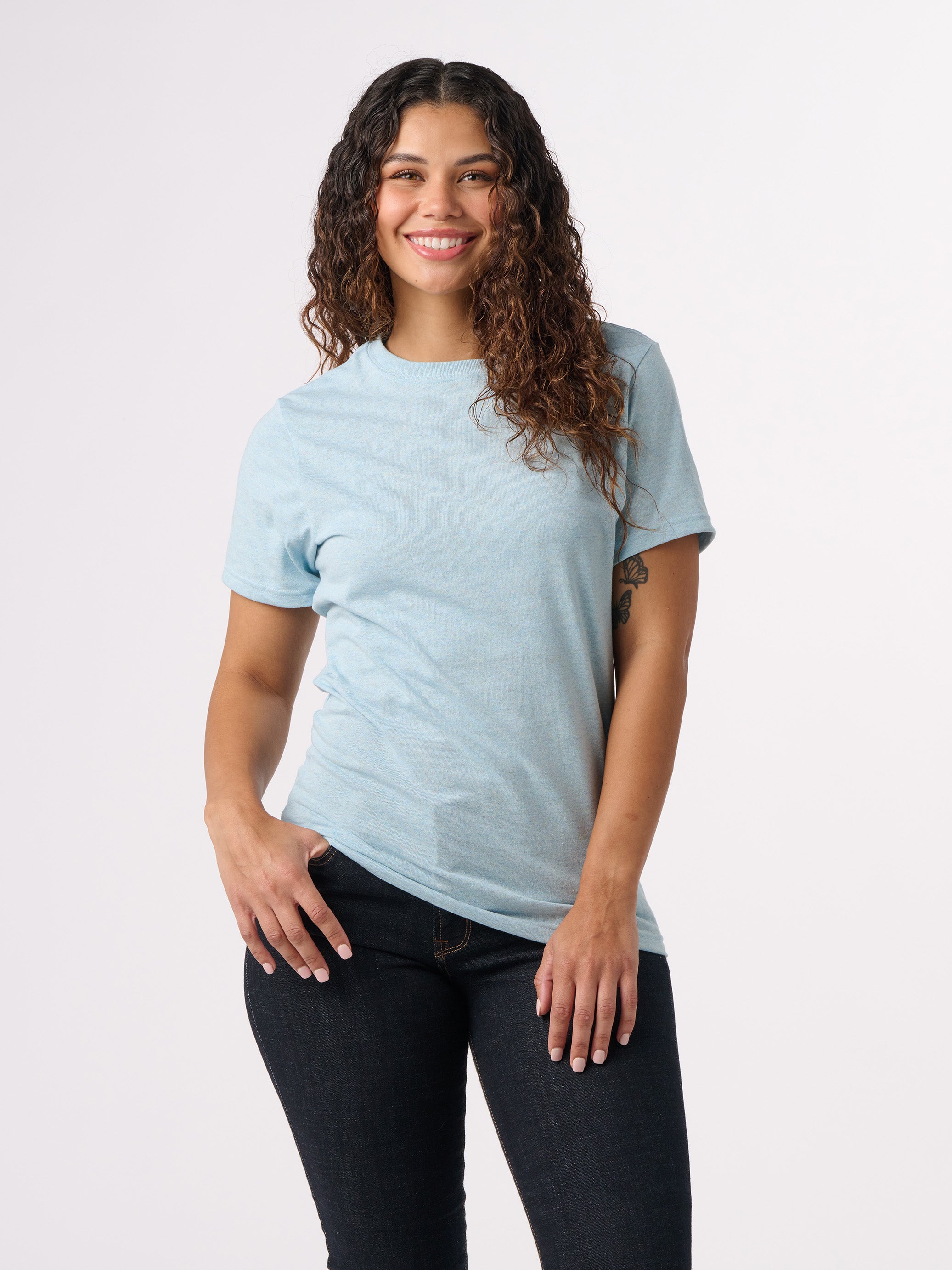 Women's Classic Recycled Cotton T-Shirt | Made in USA – Recover Brands