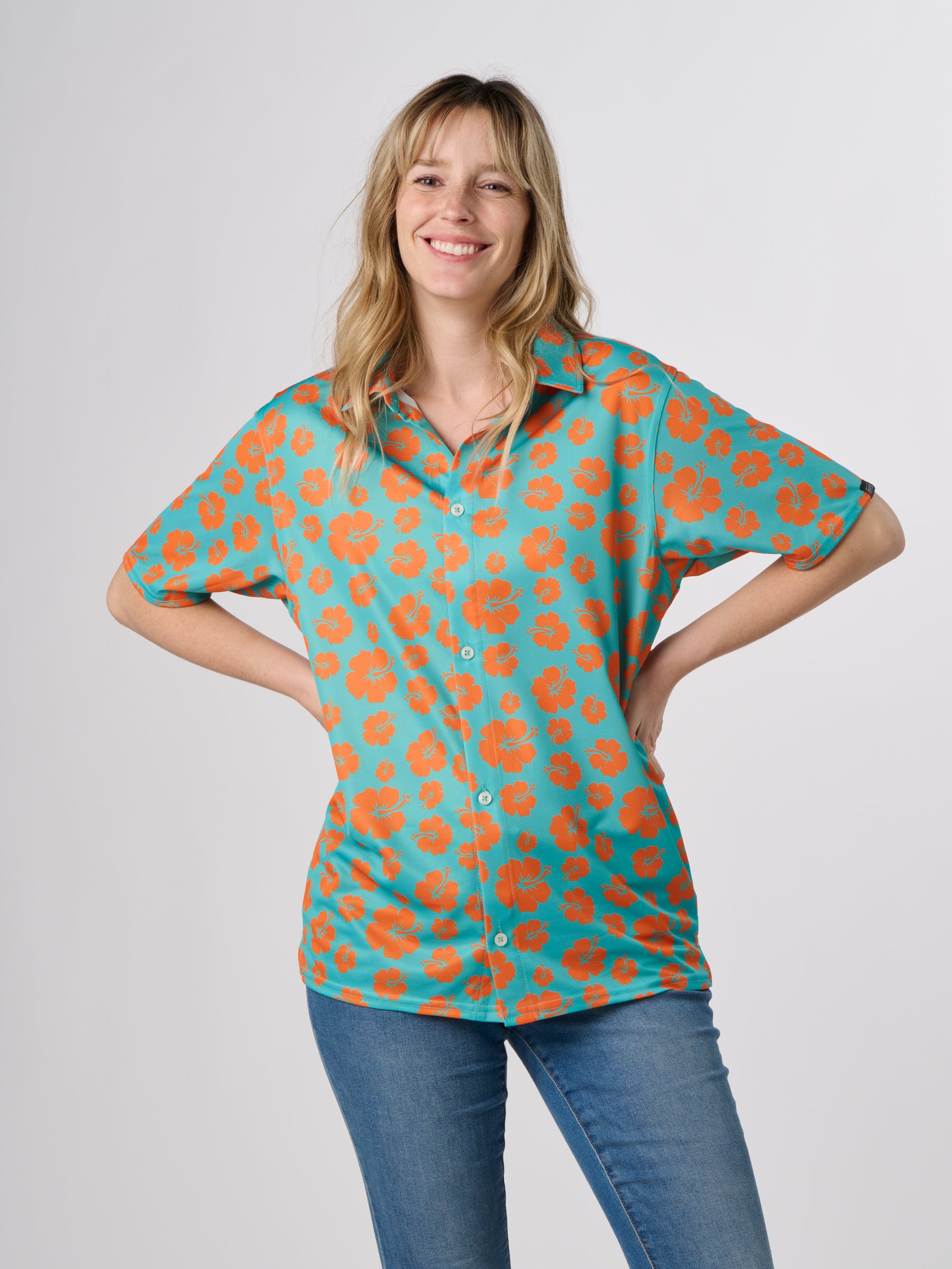 Floral Button Down | Eco-Friendly Shirt | Button Down Shirt