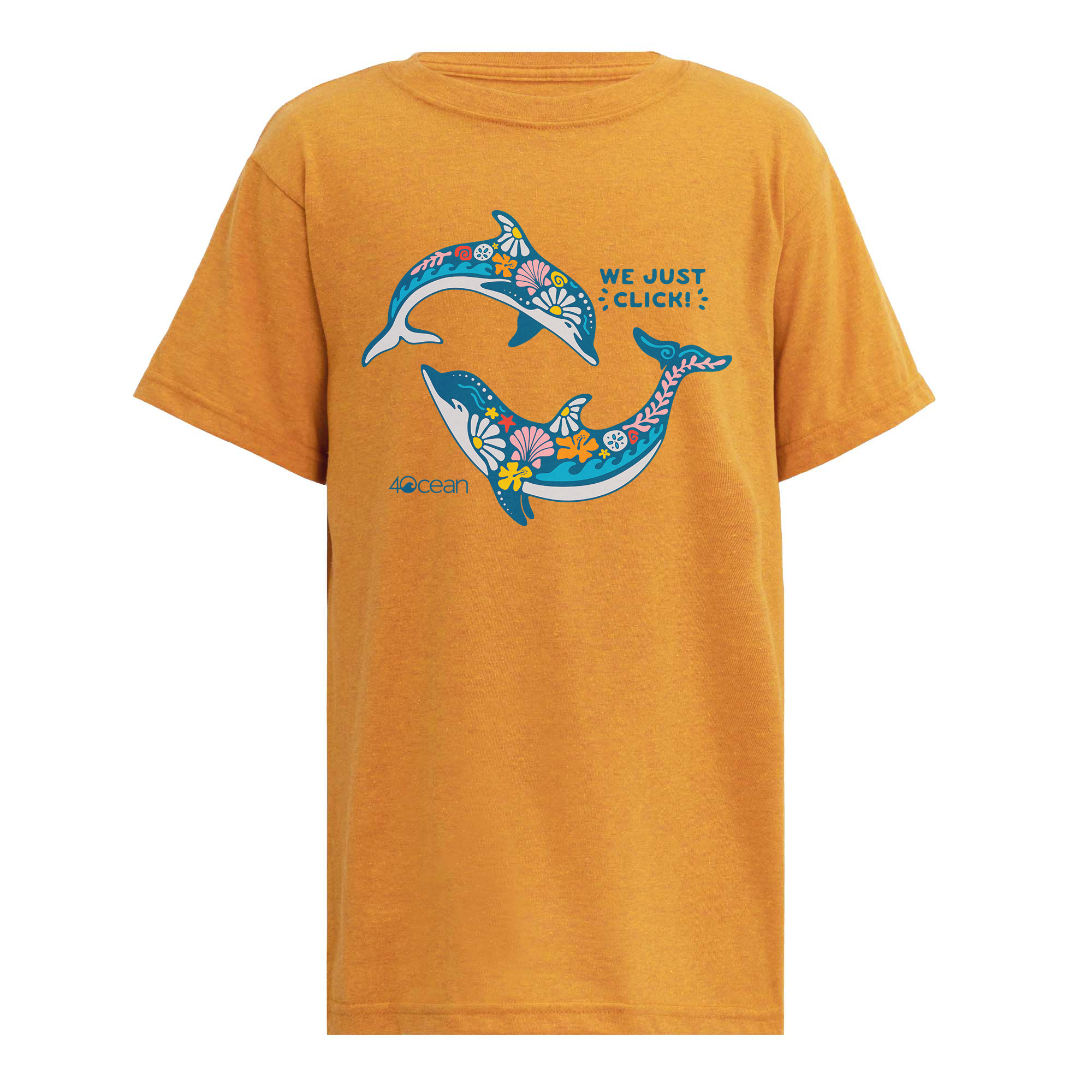4ocean x Recover We Just Click Dolphin Youth T-Shirt – Recover
