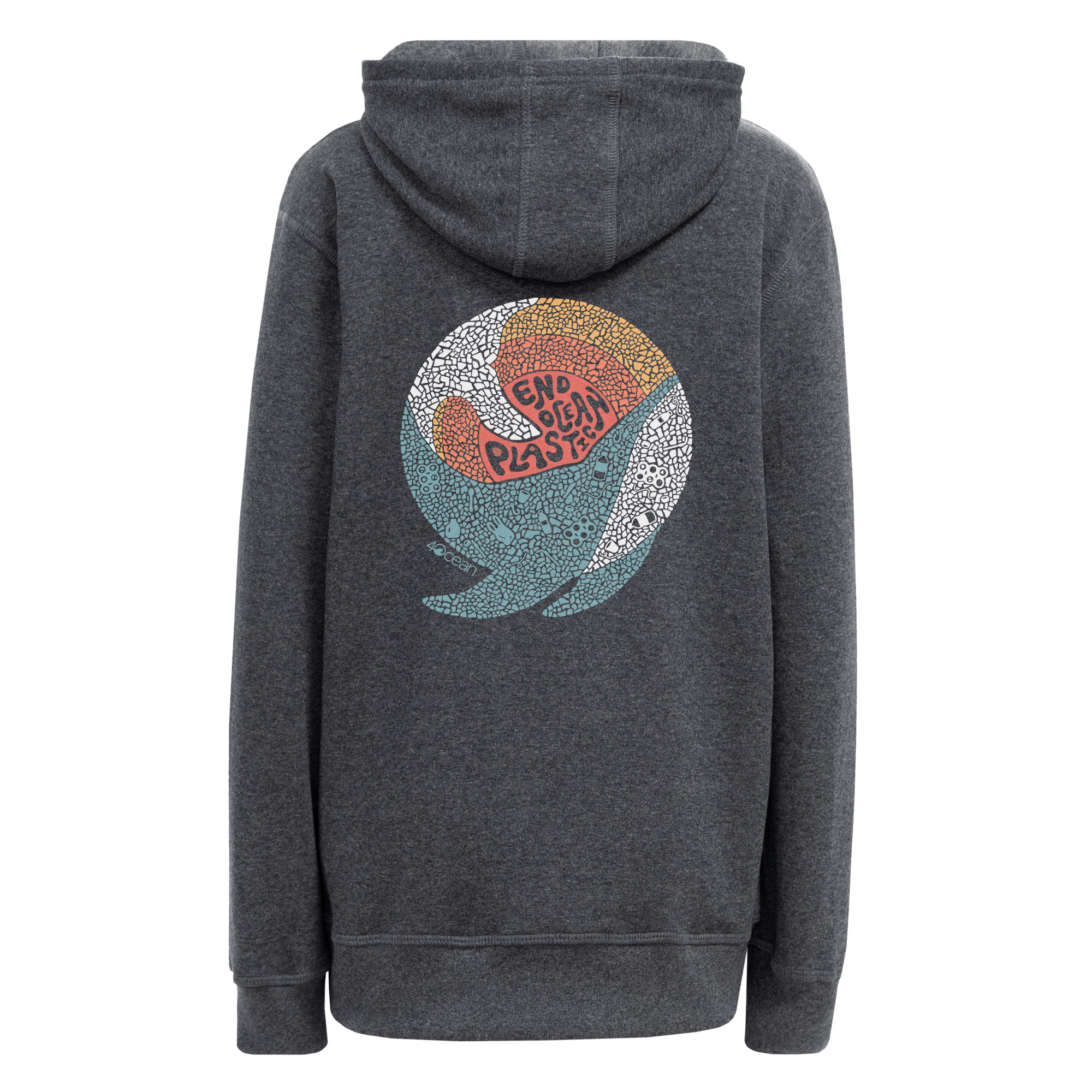 Whale Microplastic Youth Pullover Hoodie