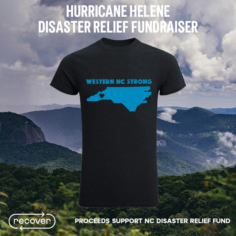 Western North Carolina Strong Short Sleeve Fundraising Shirt | Helene ...