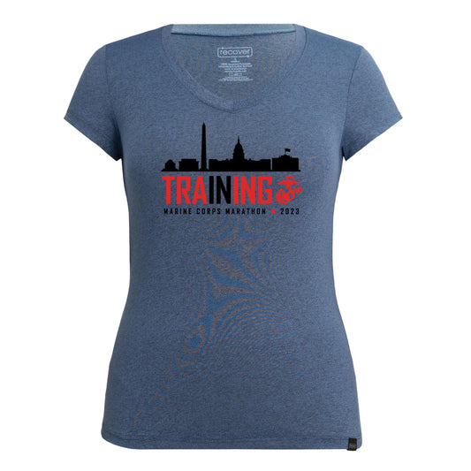 Marine Corps Marathon Monument Sport Tee - Women's
