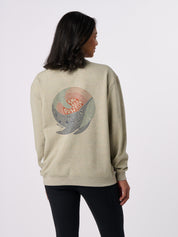 Whale Microplastic Unisex Crew Fleece Sweatshirt