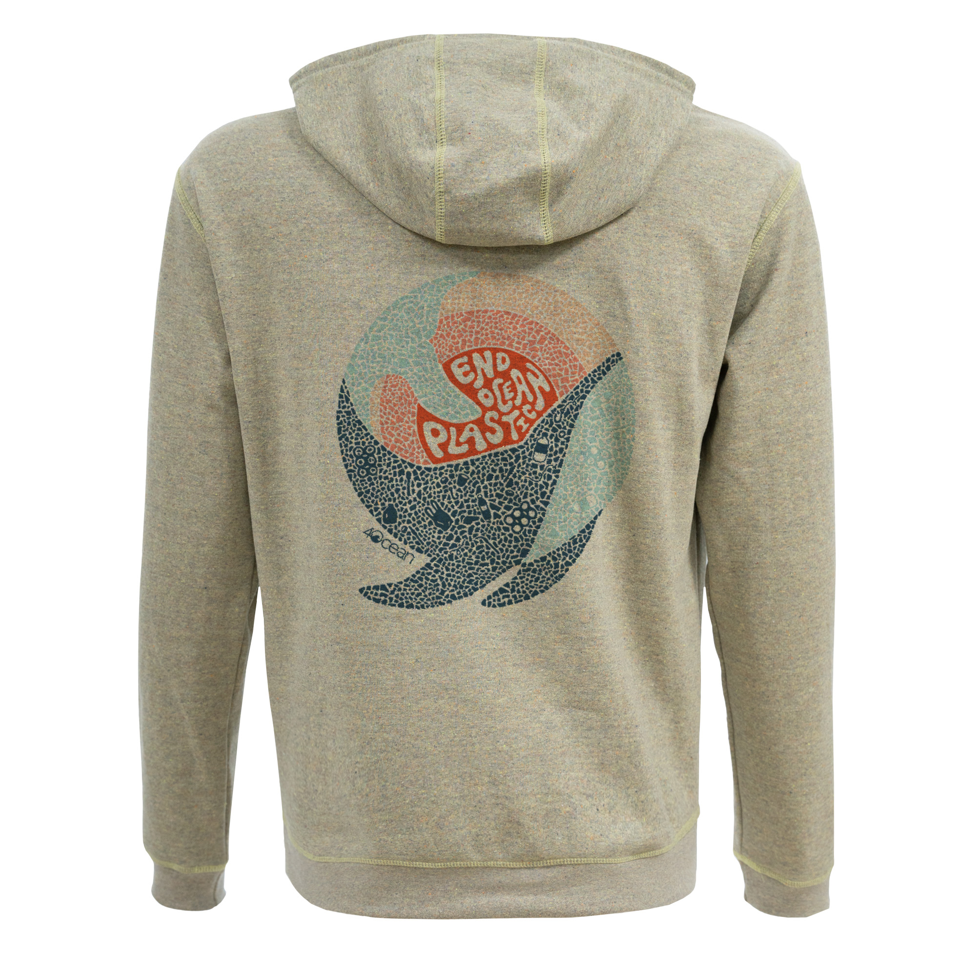 Whale Microplastic Unisex Pullover Hoodie