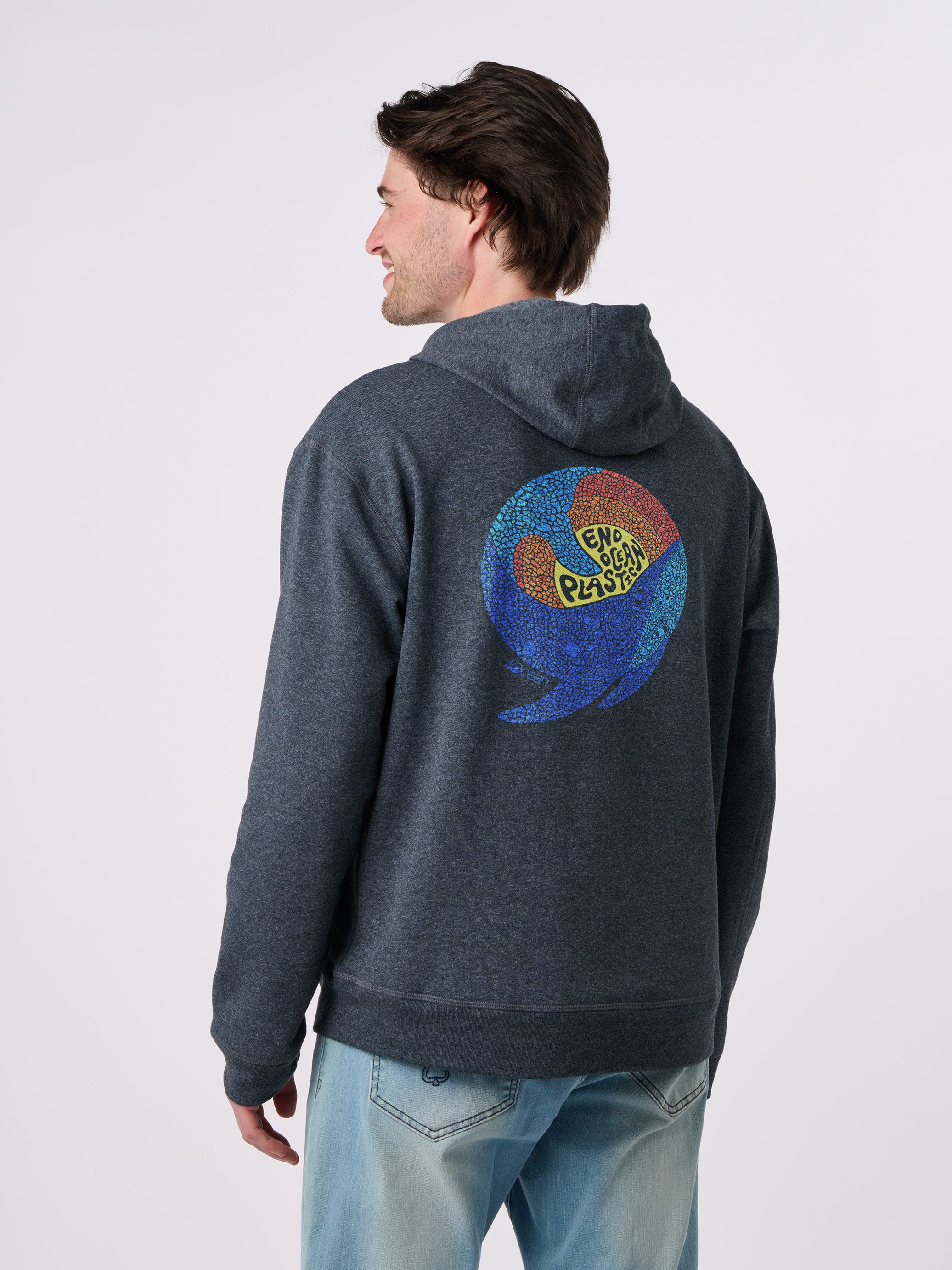 Whale Microplastic Unisex Pullover Hoodie