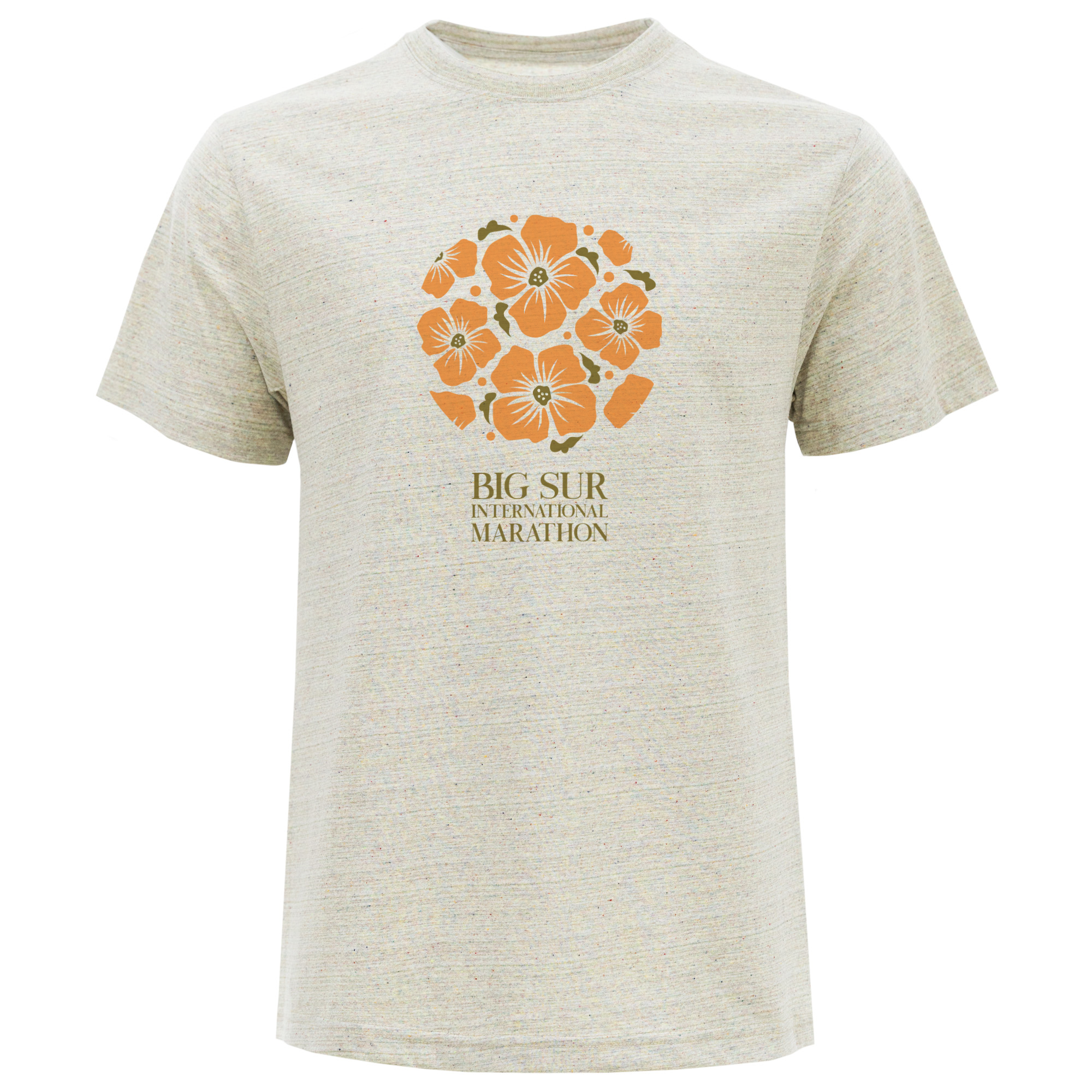 Big Sur Marathon Floral Eco Tee