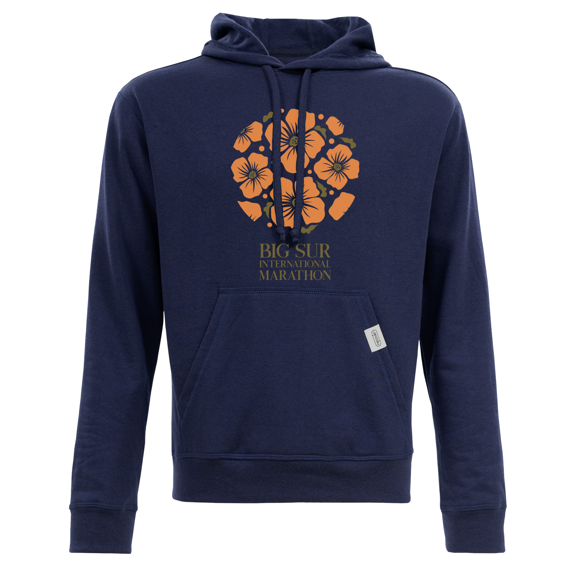 Big Sur Marathon Floral Fleece Hoodie