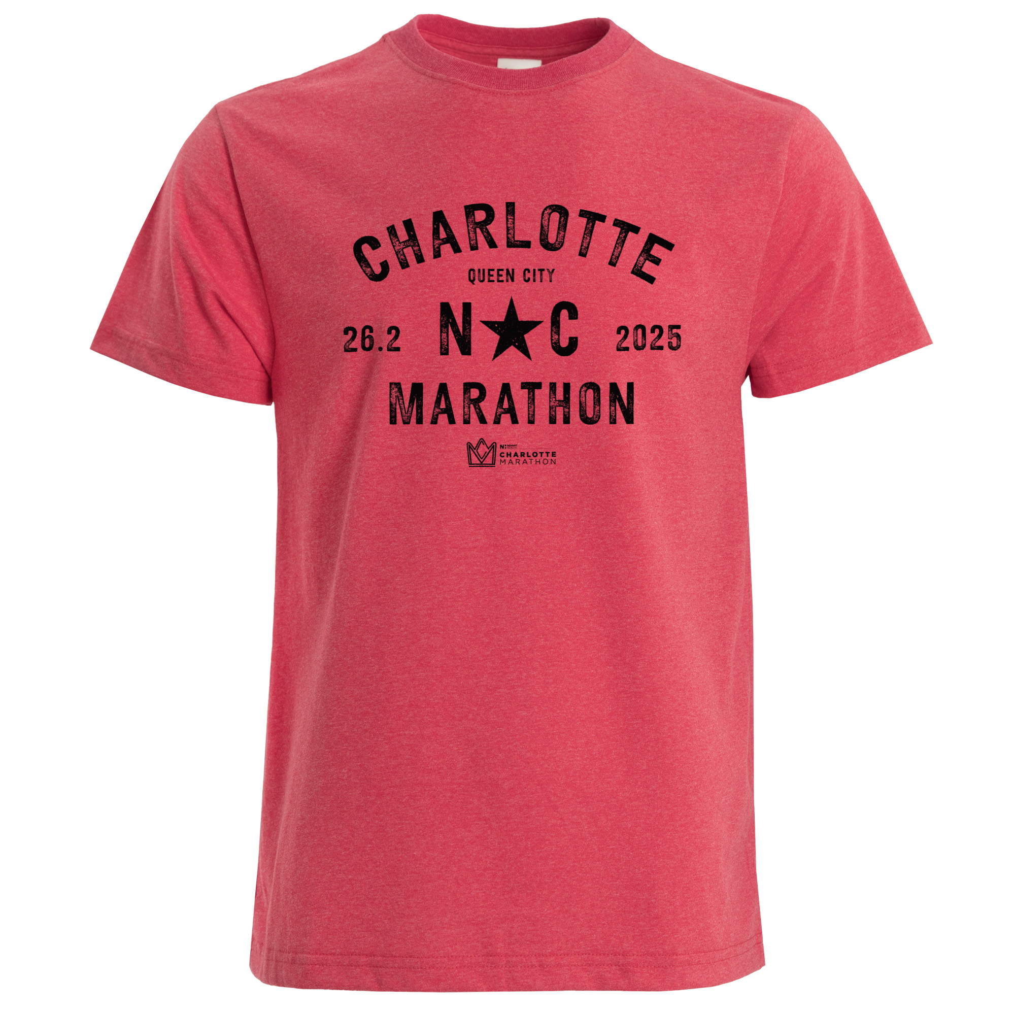 Novant Health Charlotte Marathon NC Flag Eco Tee