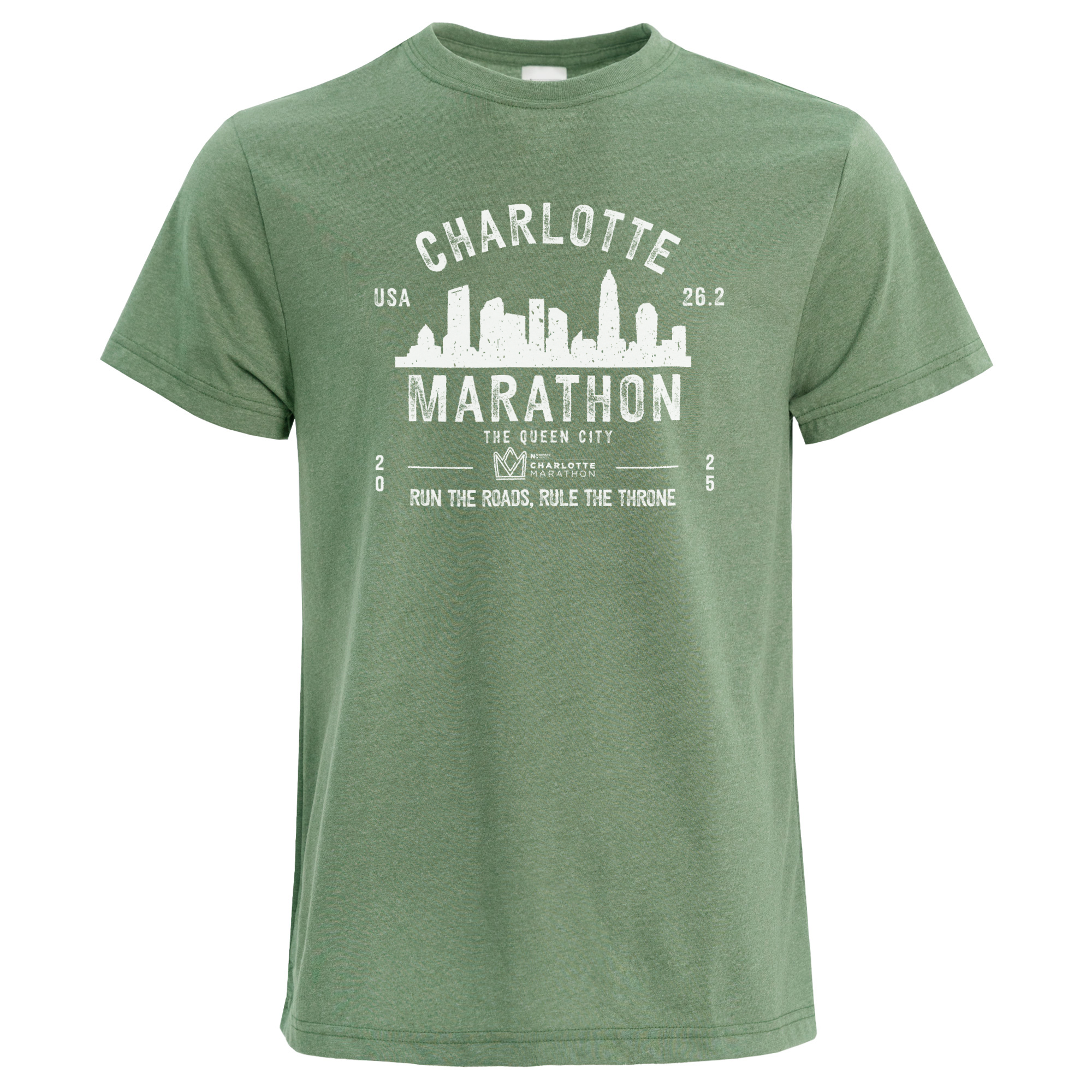 Novant Health Charlotte Marathon Rule The Throne Eco Tee
