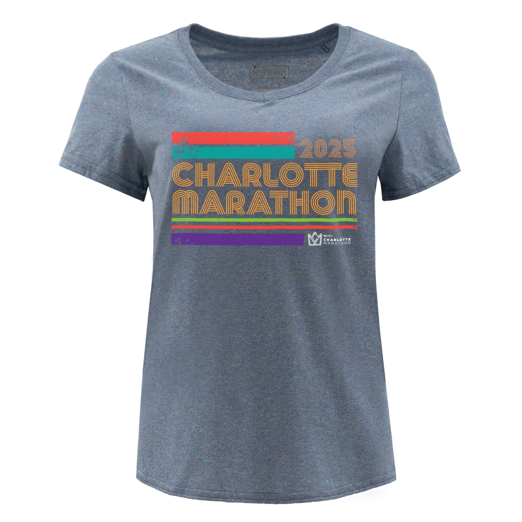 Novant Health Charlotte Marathon Retro Women's Eco Tee