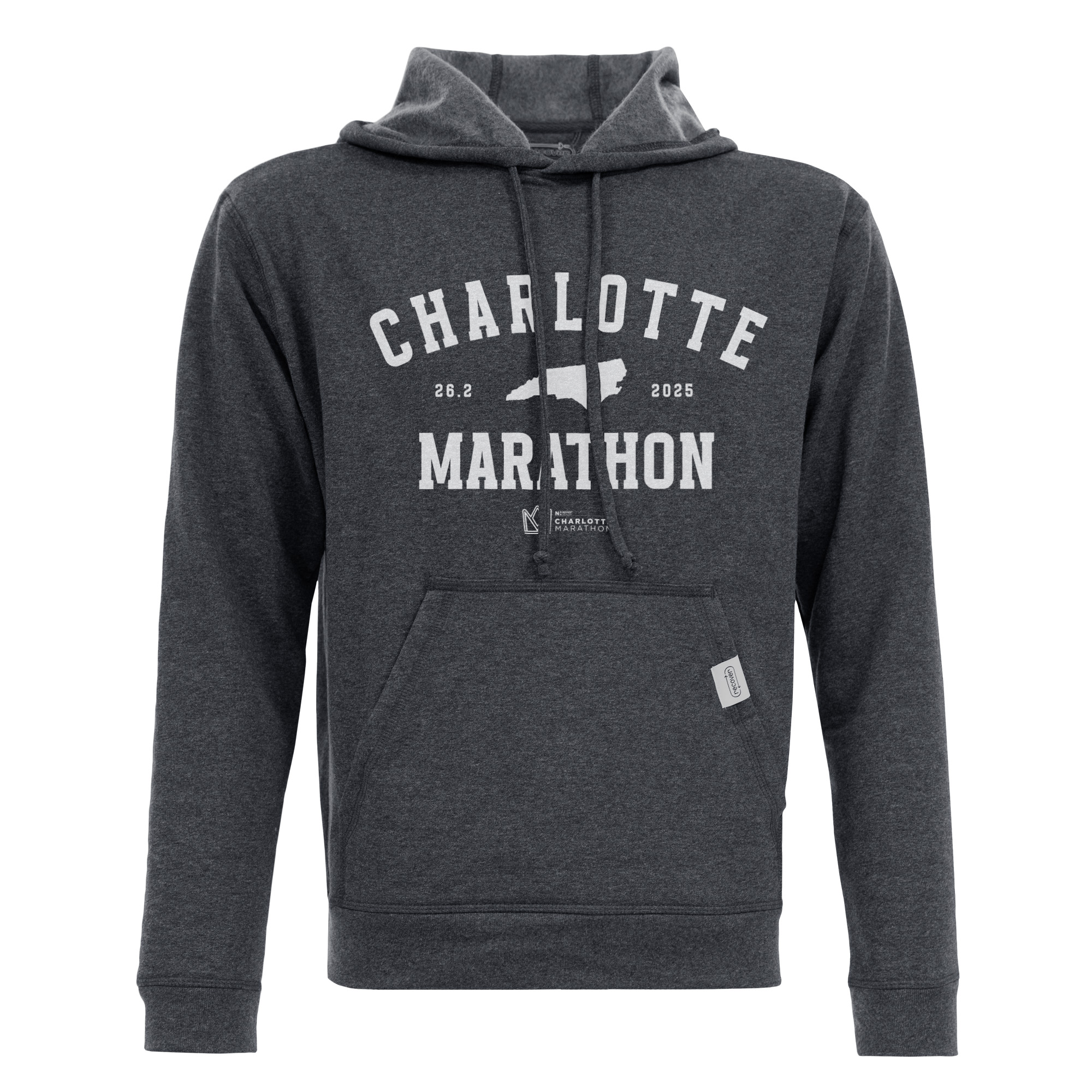 Novant Health Charlotte Marathon Varsity Fleece Hoodie