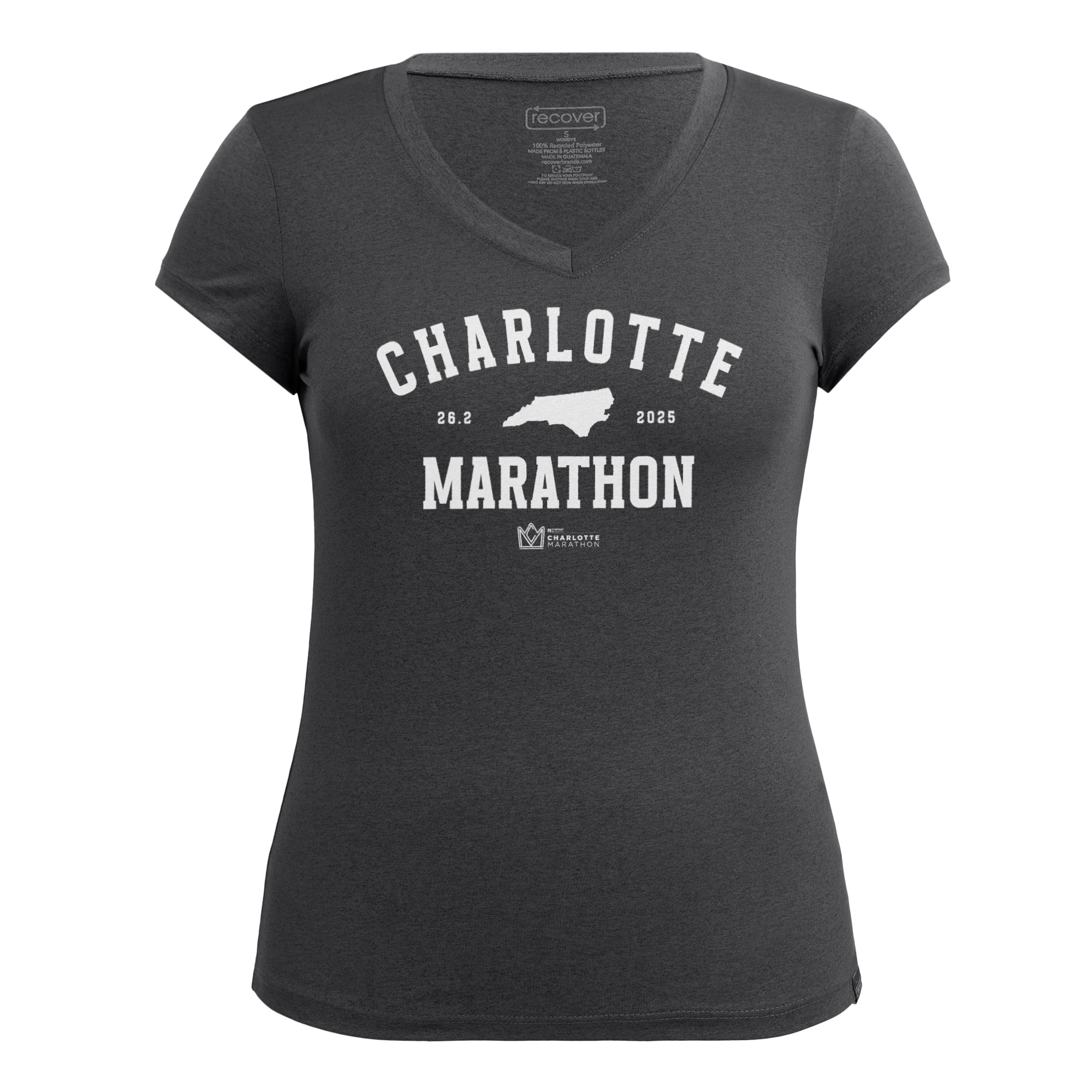 Novant Health Charlotte Marathon Varsity Women's Sport V-Neck
