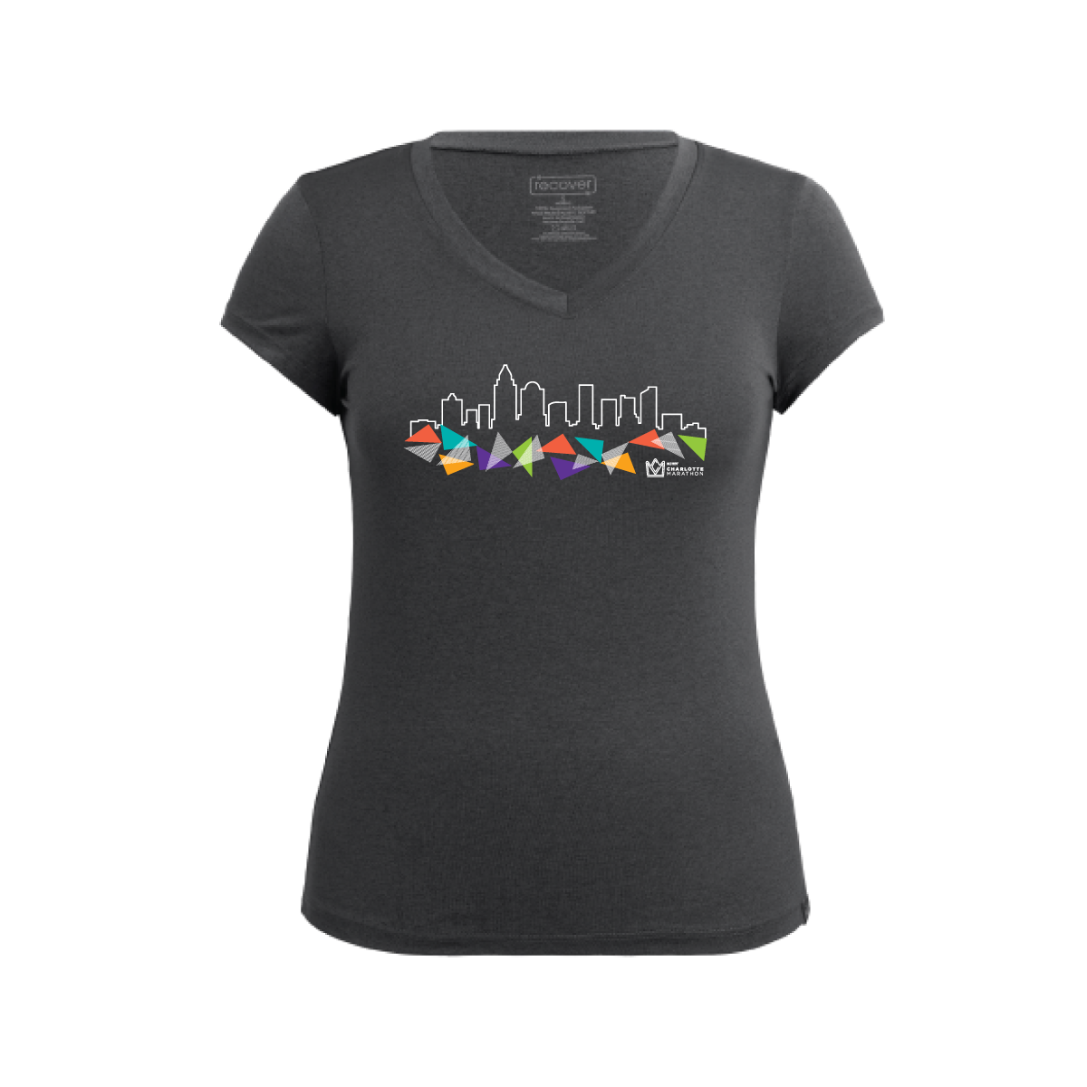 RD2200V - CLT Skyline Women's Sport V-Neck