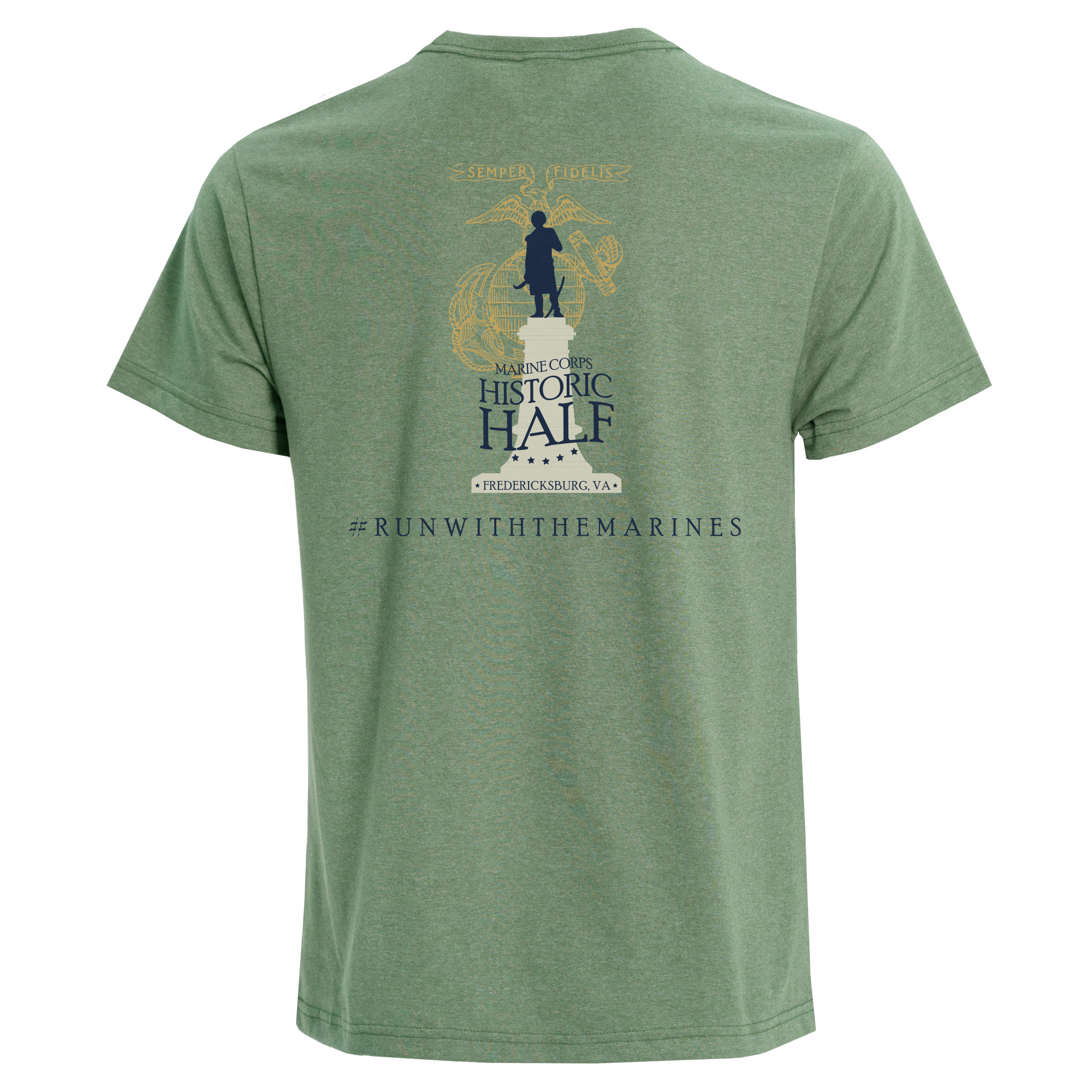 Run with the Marines Historic Half Eco Tee
