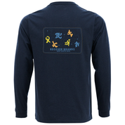 EC102 - Trail Map Eco Long Sleeve T-Shirt