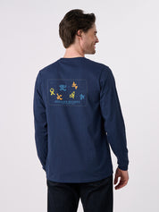 EC102 - Trail Map Eco Long Sleeve T-Shirt