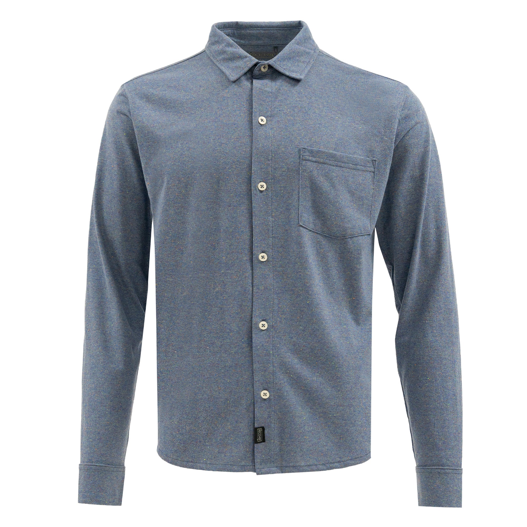 recycled dress shirts Toscana Faded Red Recycled Cotton Chambray Custom Dress Shirt Shirt by Proper Cloth