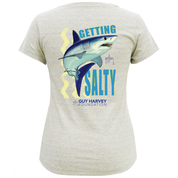 Guy Harvey Foundation Getting Salty Shark Women's Eco T-Shirt