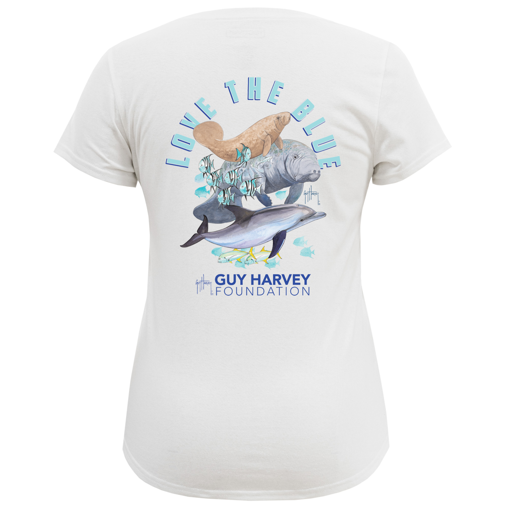 Guy Harvey Foundation Manatee Women's Eco T-Shirt