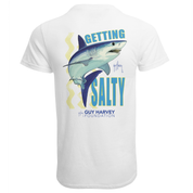 Guy Harvey Foundation Getting Salty Shark Organic  T-Shirt