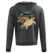 Guy Harvey Foundation Getting Salty Turtle Zip Hoodie