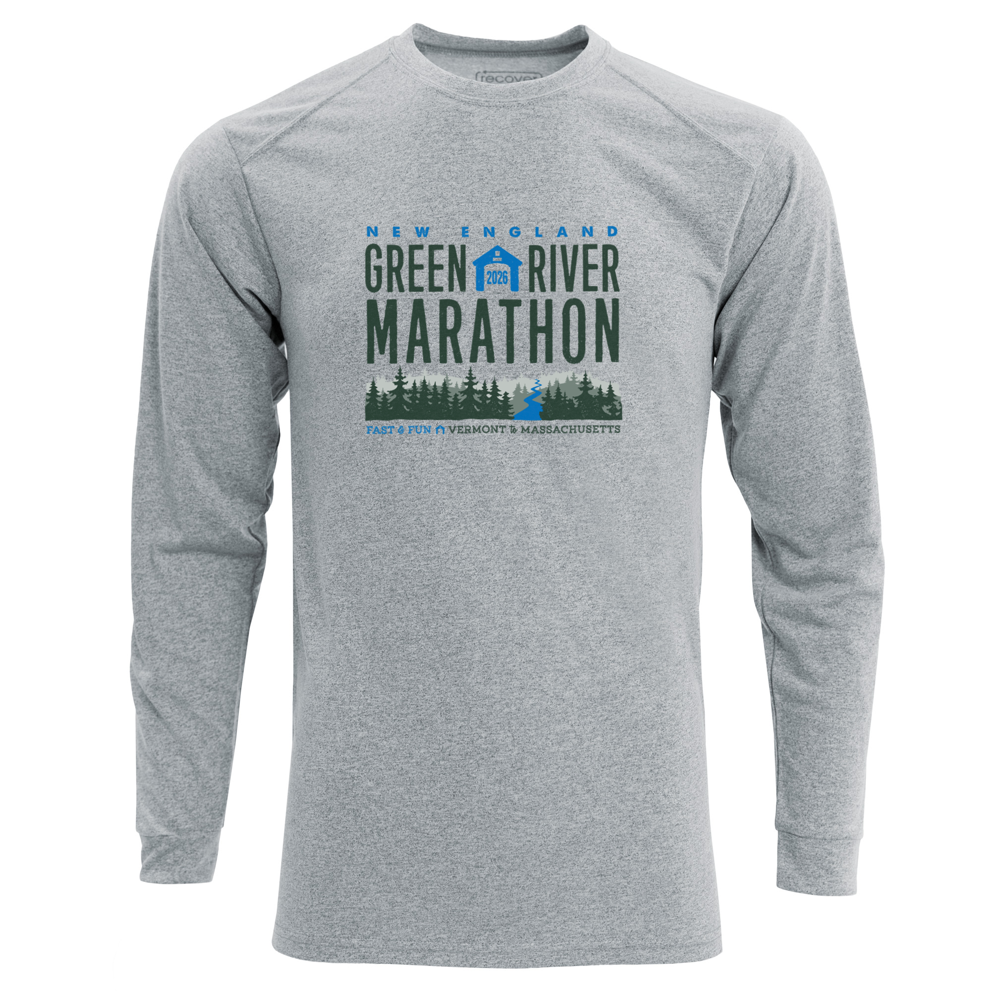 Green River Marathon Finisher Long Sleeve Sport T-Shirt