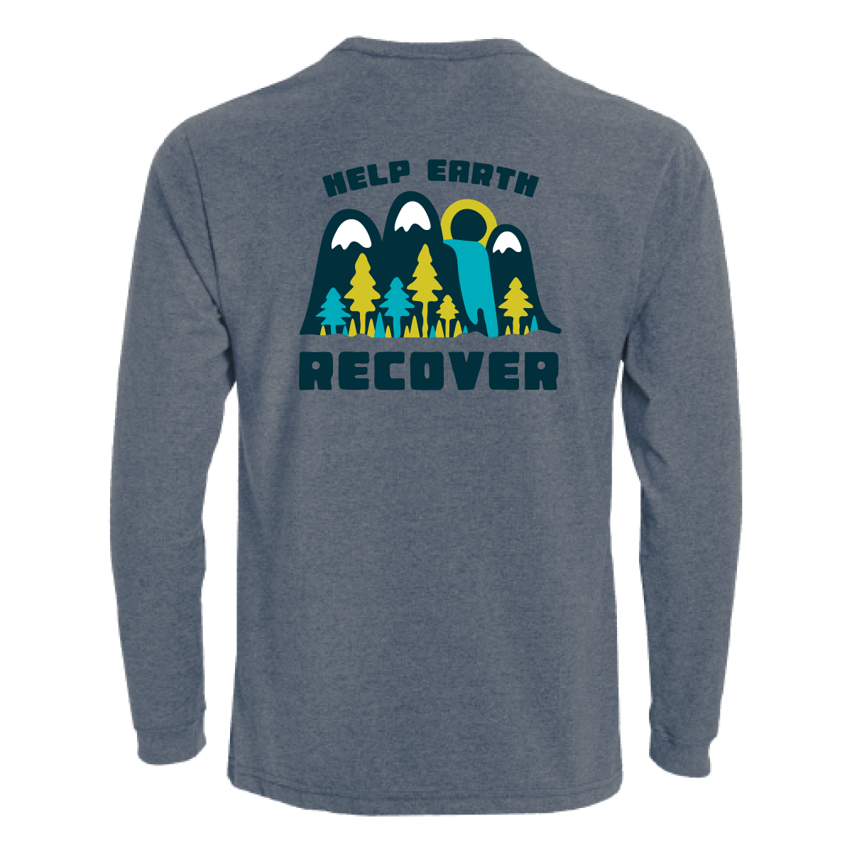 EC102 - Help Earth Recover Long Sleeve T-Shirt