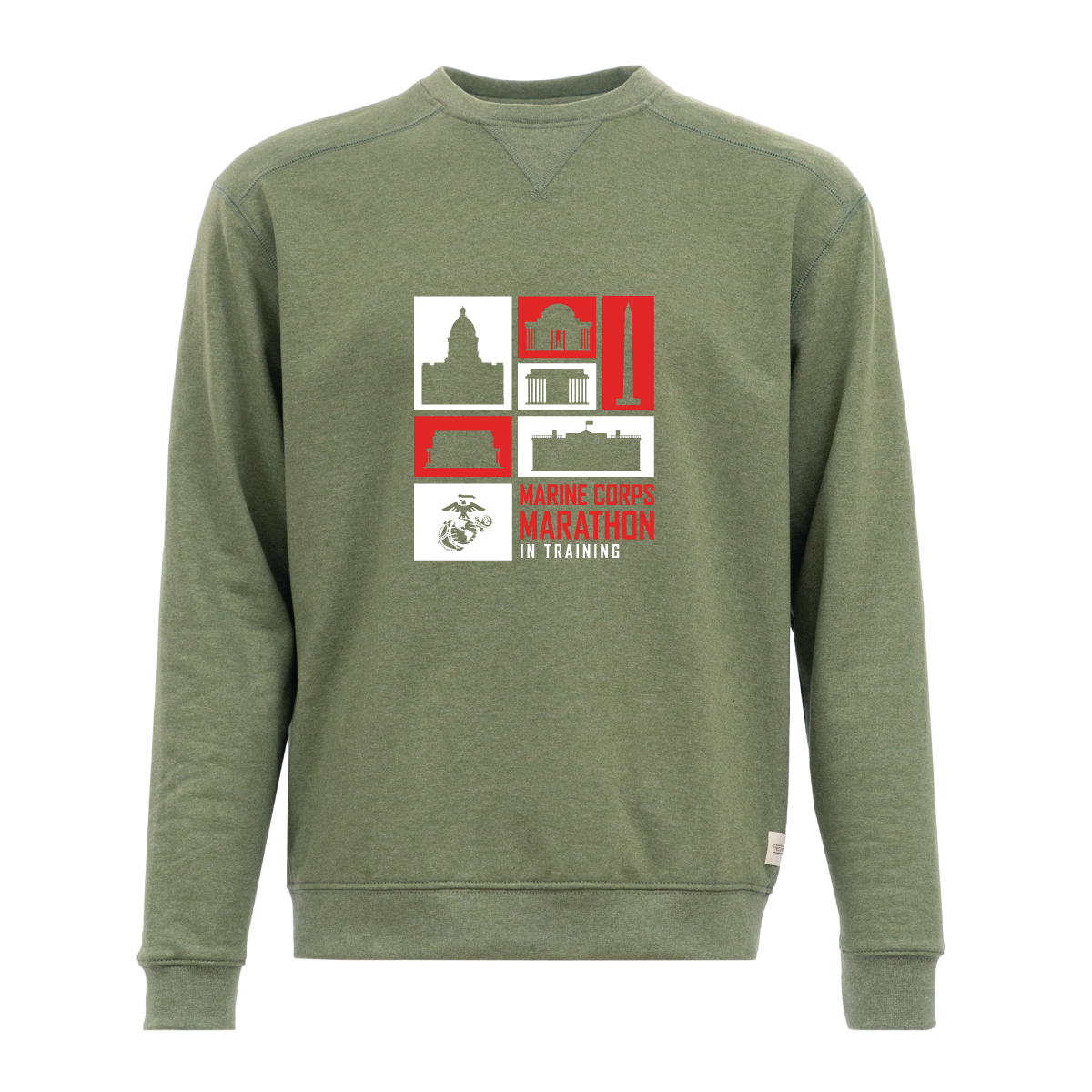 RC1095 - MCM Monument Crewneck Sweatshirt