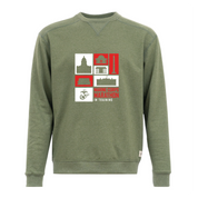 RC1095 - MCM Monument Crewneck Sweatshirt