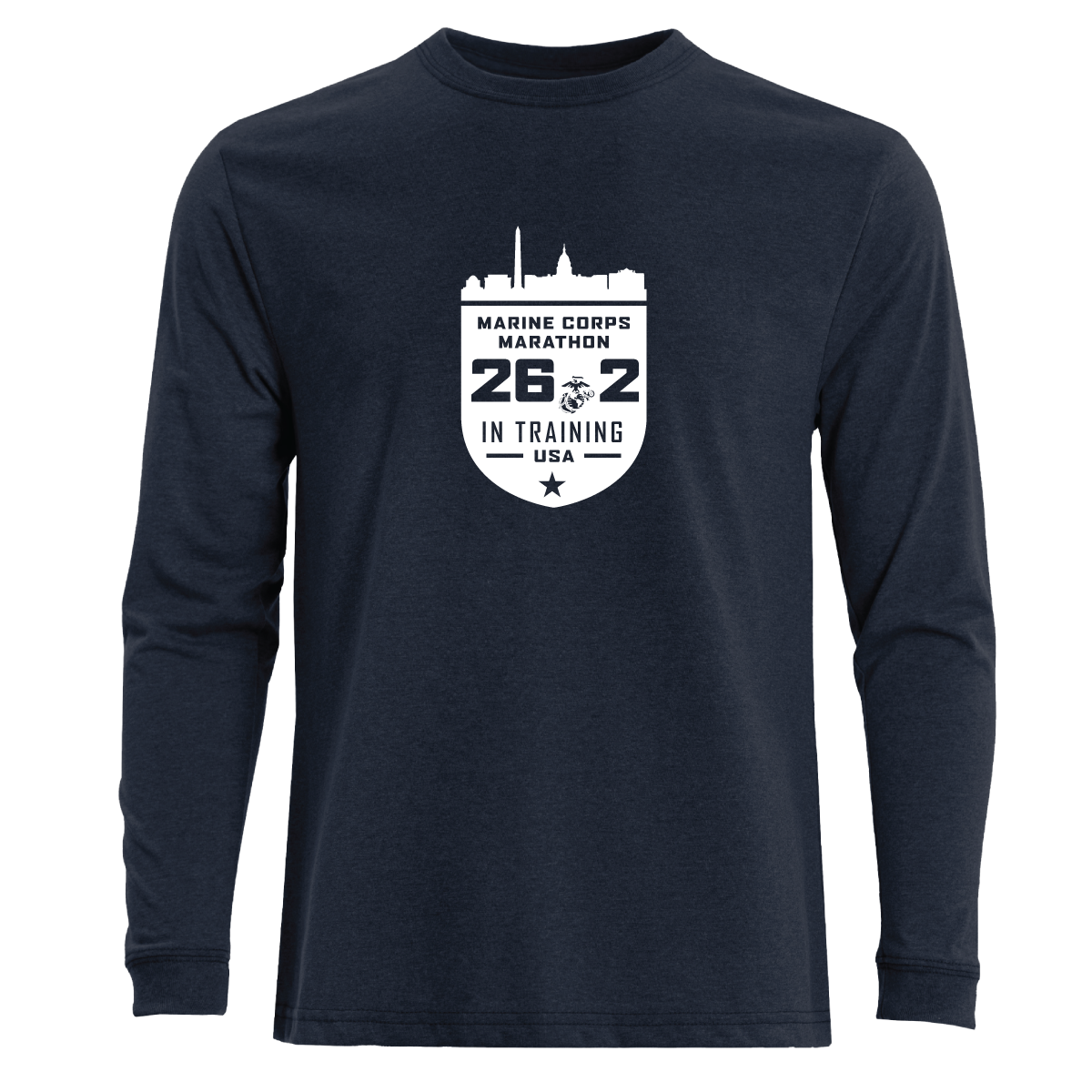 EC102 - MCM Badge Eco Long Sleeve T-Shirt