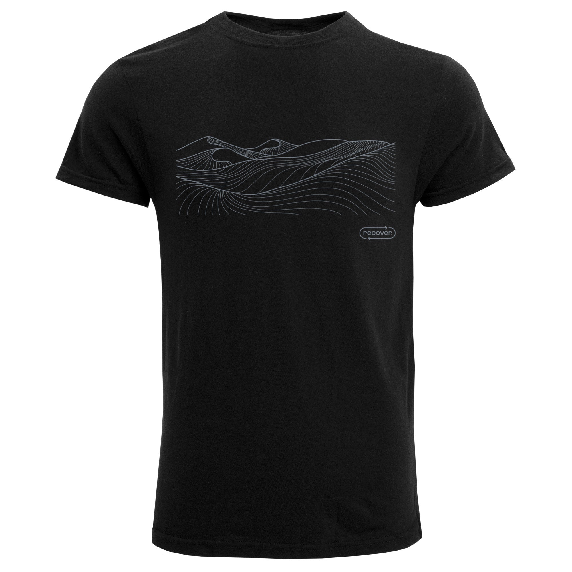 OG100 - Mountain Lines Organic Short Sleeve T-Shirt