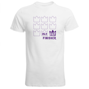 26.2 Crown Charlotte Marathon Finisher Organic T-Shirt