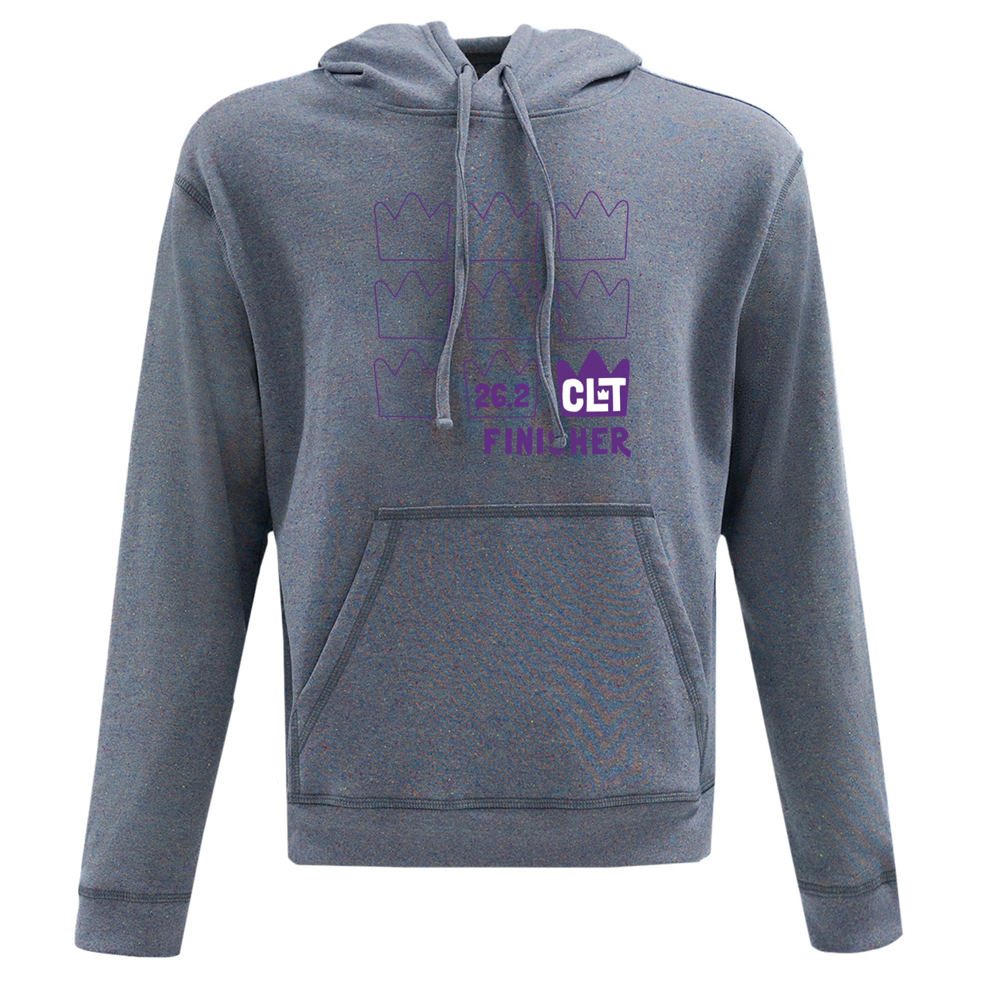 26.2 Crown Charlotte Marathon Finisher Pullover Hoodie