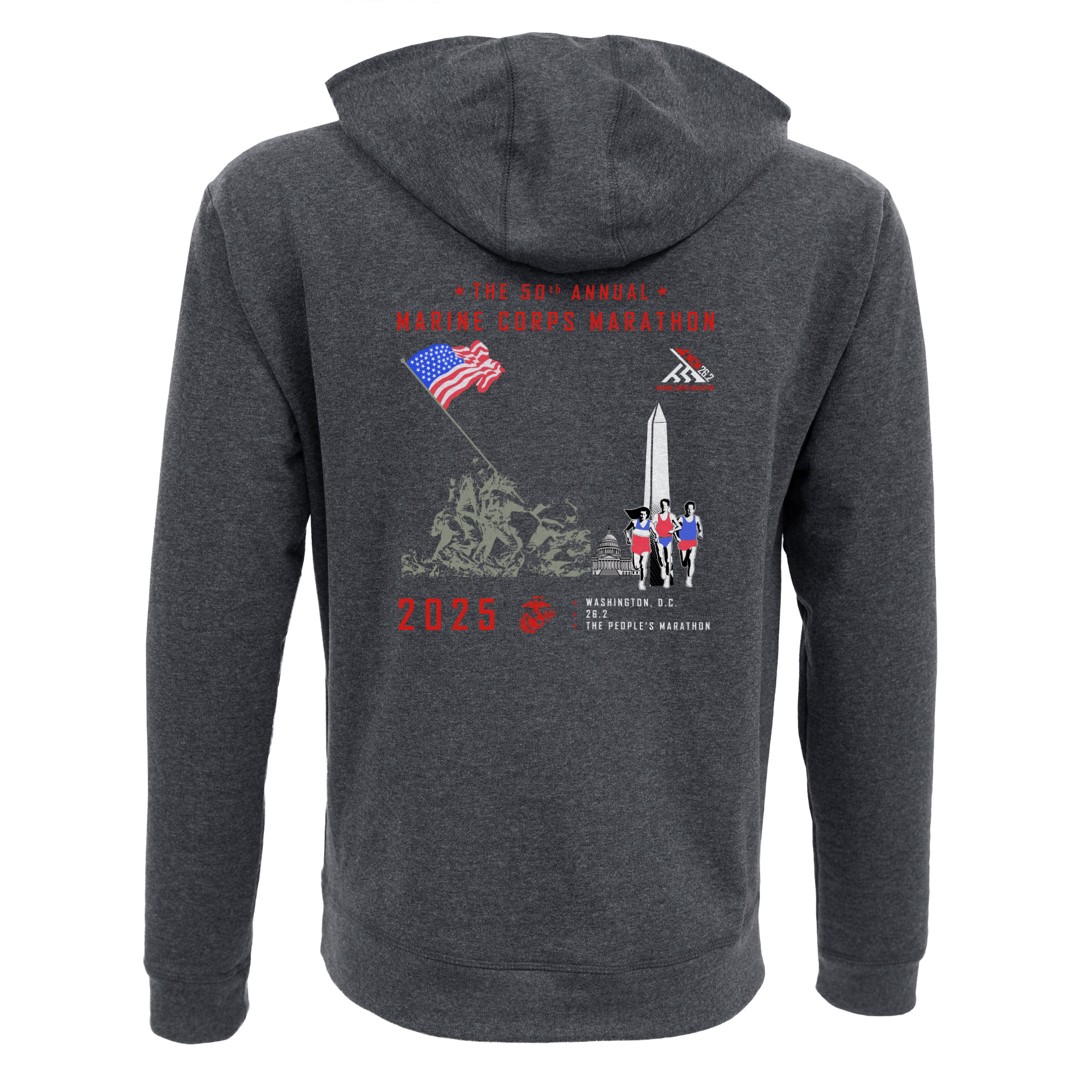 MCM Archival Print - The People's Marathon Fleece Pullover Hoodie