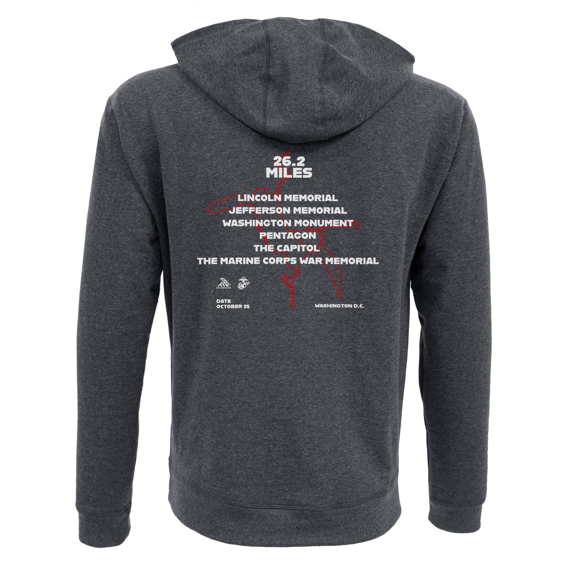 MCM Limited Print - Washington Monuments Pullover Hoodie