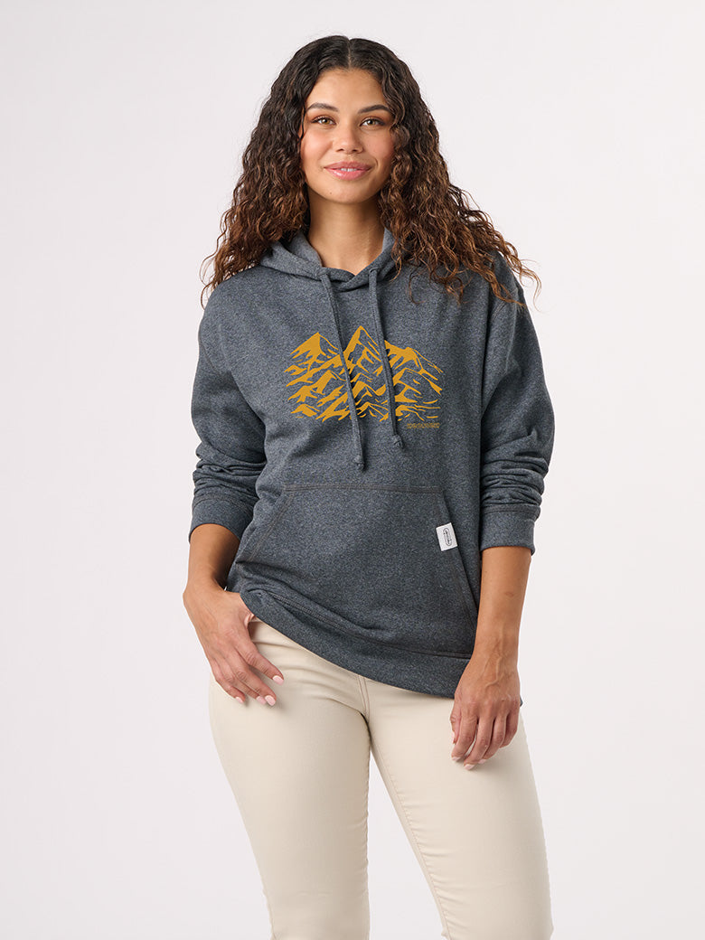RC1093 - Mountain Range Fleece Pullover Hoodie