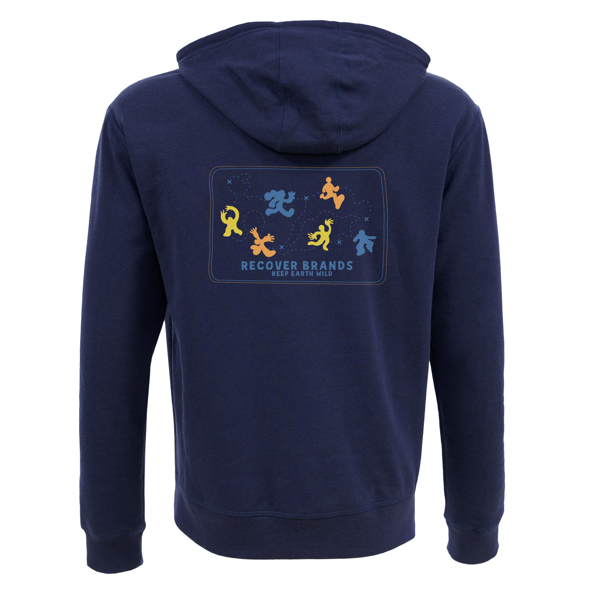 RC1093 - Trail Map Fleece Pullover Hoodie