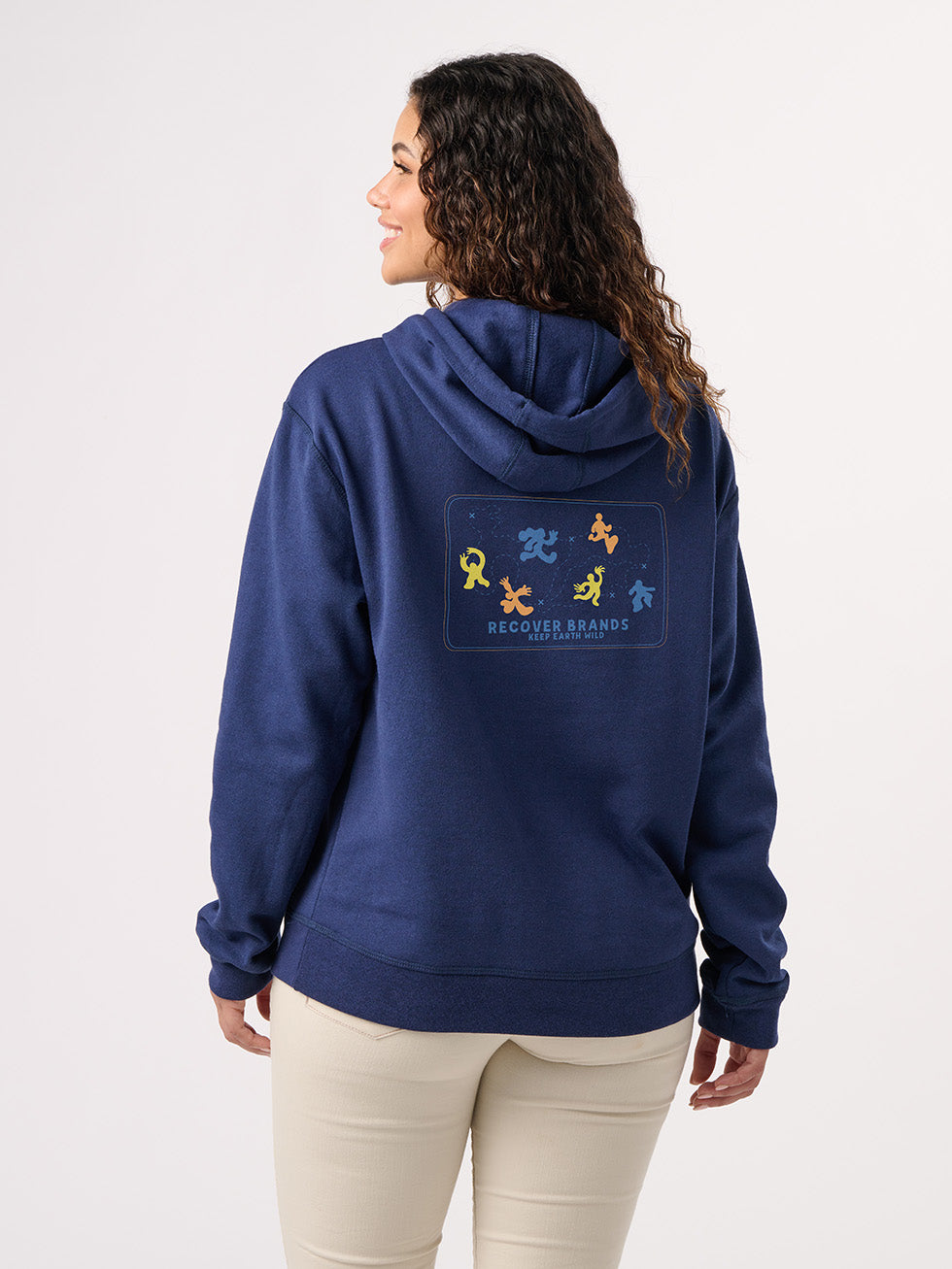 RC1093 - Trail Map Fleece Pullover Hoodie